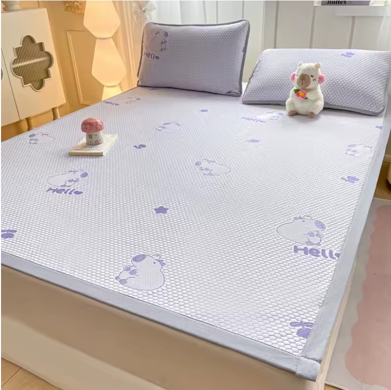 Capybara Ice Bean Cooling Mat – Breathable Summer Mattress Pad for Cool & Comfortable Sleep - Image 6