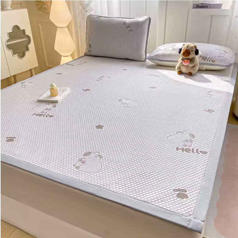 Capybara Ice Bean Cooling Mat – Breathable Summer Mattress Pad for Cool & Comfortable Sleep - Image 3